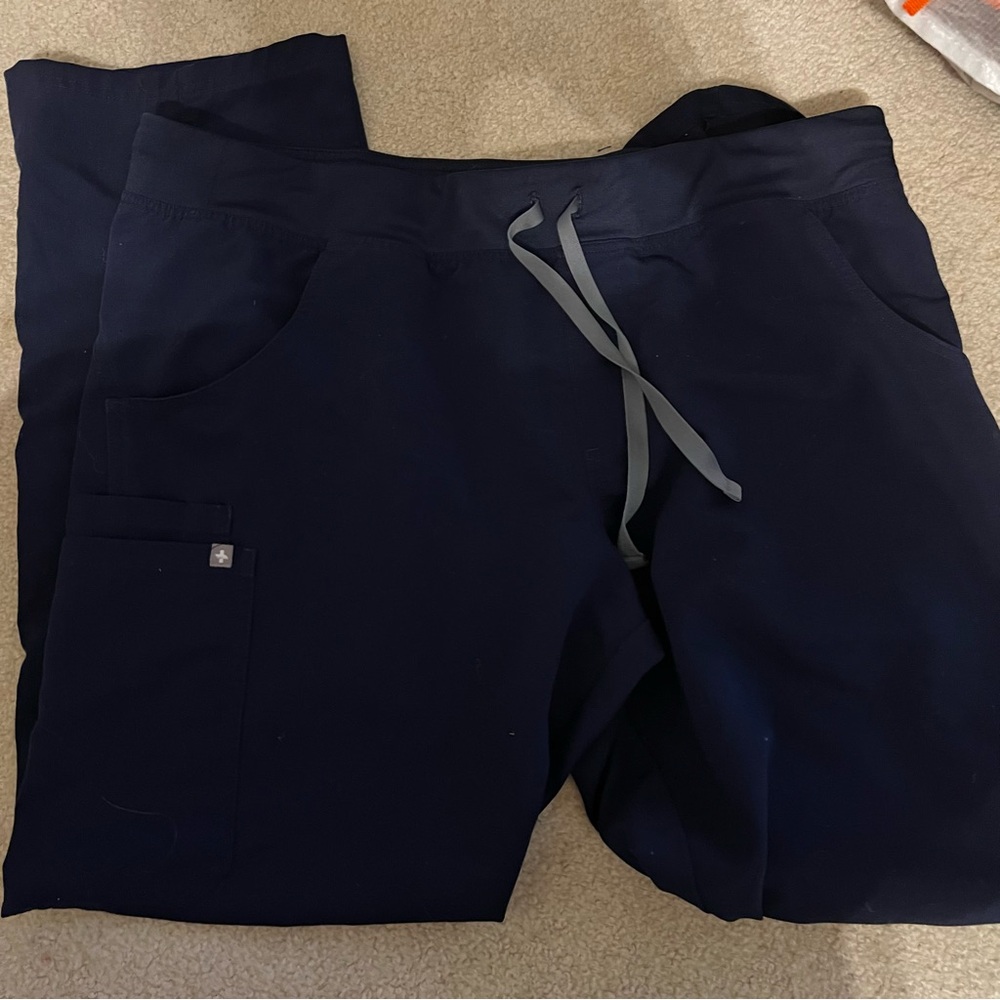 Navy Blue figs pants xl